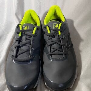 New Balance Men's Gray and Neon Yellow Athletic Shoes
